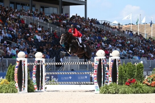 The World Equestrian Games of Tryon :3 medals for the...